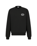 Sudadera negra logo CD bordado